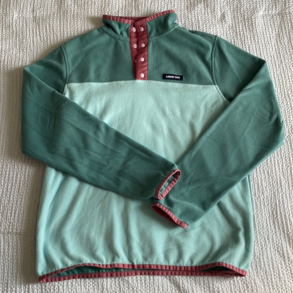 Lands End 1/4 snap Pullover